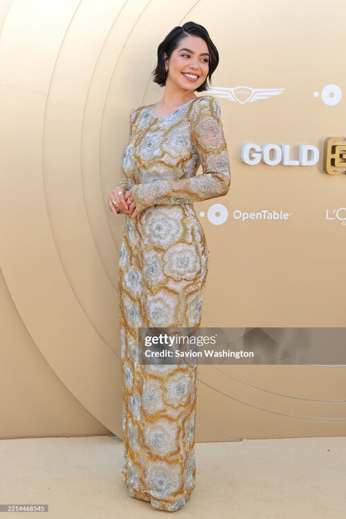 LOS ANGELES, CALIFORNIA - MAY 10: Auli'i Cravalho attends the Gold House 4th Annual Gold Gala at The Music Center on May 10, 2025 in Los Angeles, California. (Photo by Savion Washington/FilmMagic)