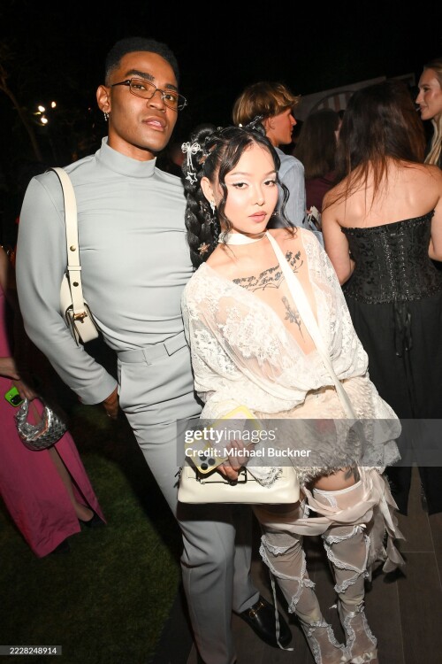 Owen Thiele, Bella Poarch at the Variety 2025 Power of Young Hollywood Party, Presented by SANDISK held at the Four Seasons Los Angeles at Beverly Hills on August 07, 2025 in Beverly Hills, California. (Photo by Michael Buckner/Variety via Getty Images)