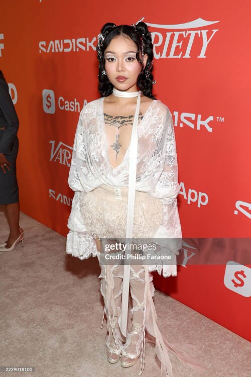 LOS ANGELES, CALIFORNIA - AUGUST 07: Bella Poarch attends Variety's Power Of Young Hollywood, presented by Sandisk at Four Seasons Hotel Los Angeles at Beverly Hills on August 07, 2025 in Los Angeles, California. (Photo by Phillip Faraone/Variety via Getty Images)