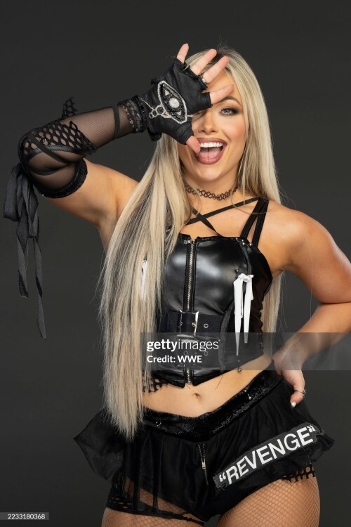 GREENVILLE, SOUTH CAROLINA - MAY 13: WWE Superstar Liv Morgan poses for photos on May 13, 2024 in Greenville, South Carolina. (Photo by Craig Ambrosio/WWE via Getty Images)