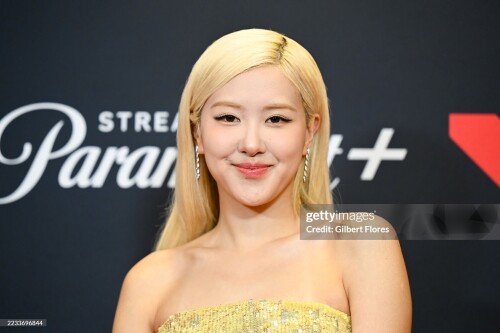 Ros? at the MTV Video Music Awards 2025 held at UBS Arena on September 07, 2025 in New York, New York. (Photo by Gilbert Flores/Billboard via Getty Images)