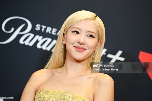 Ros? at the MTV Video Music Awards 2025 held at UBS Arena on September 07, 2025 in New York, New York. (Photo by Gilbert Flores/Billboard via Getty Images)