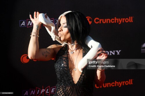 HOLLYWOOD, CALIFORNIA - SEPTEMBER 09:  Zelina Vega attends the Los Angeles English Dub premiere of "Demon Slayer: Kimetsu No Yaiba Infinity Castle" at TCL Chinese 6 Theatres on September 09, 2025 in Hollywood, California. (Photo by Kayla Oaddams/FilmMagic)