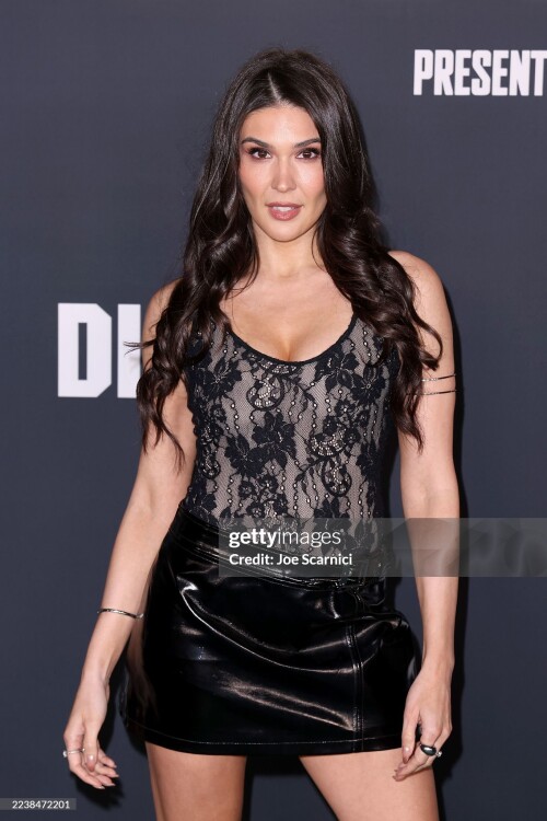LOS ANGELES, CALIFORNIA - SEPTEMBER 30: Cathy Kelley attends the Speed Goes Pro LA Premiere at Los Angeles Memorial Coliseum on September 30, 2025 in Los Angeles, California. (Photo by Joe Scarnici/Getty Images for OBB Media)
