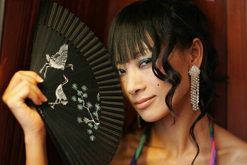 CANNES, FRANCE - MAY 19:  Actress Bai Ling poses for a portrait session aboard the MV Aquarius S, moored at the Old Port of Cannes, during the 59th International Cannes Film Festival May 19, 2006 in Cannes, France.  (Photo by MJ Kim/Getty Images)