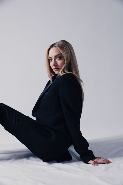 Actor Amanda Seyfried poses for a portrait Tuesday, March 11, 2025, in New York. (Photo by Victoria Will for the Times)
