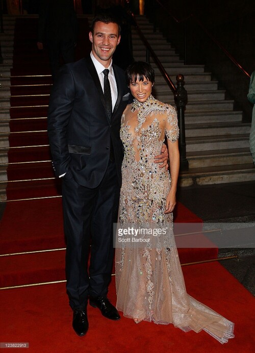 MSFW ambassador, Dannii Minogue XXX at Melbourne Town Hall on September 5, 2011 in Melbourne, Australia.