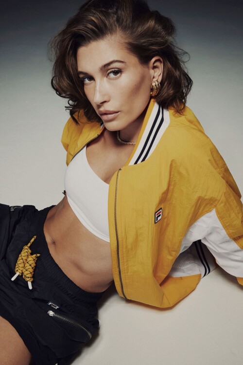 hailey bieber fila spring summer 2024 campaign 12 918efc777dcff955