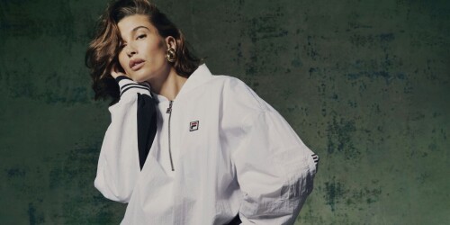 hailey bieber fila spring summer 2024 campaign 6 749689af561af19b