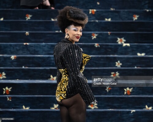 NEW YORK, NEW YORK - MAY 05: Doja Cat attends the 2025 Met Gala celebrating "Superfine: Tailoring Black Style" at Metropolitan Museum of Art on May 05, 2025 in New York City. (Photo by Noam Galai/GC Images)
