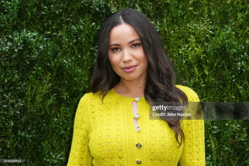 Jurnee Smollett at the Chanel and Tribeca luncheon to celebrate Through Her Lens: The Tribeca Chanel Women's Filmmaker Program held at The Greenwich Hotel Courtyard on June 06, 2025 in New York, New York. (Photo by John Nacion/Variety via Getty Images)