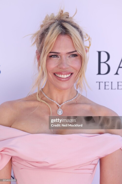 LONDON, ENGLAND - MAY 11: Billie Piper attends the 2025 BAFTA Television Awards with P&O Cruises at The Royal Festival Hall on May 11, 2025 in London, England. (Photo by Neil Mockford/FilmMagic)