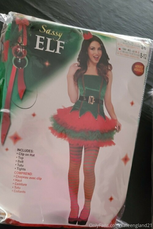 kateengland21 18 12 2020 1445385757 Got some new costumes for the Holidays I have a sexy Mrs. Clause