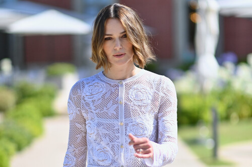 BIARRITZ, FRANCE - JUNE 28 Keira Knightley poses during the 3rd Nouvelles Vagues International Biarritz Film Festival on June 28, 2025 in Biarritz, France. Photo by Agence Franck Castel ABACAPRESS.COM