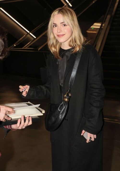 kiernan shipka at los angeles italia film fashion and art festival screening of the italians in holl