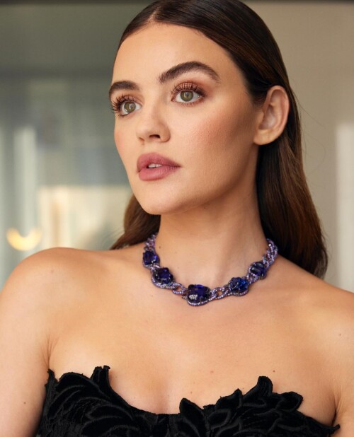 last night in Milan celebrating the High Jewelry collection with pomellato in this Tanzanite beauty 