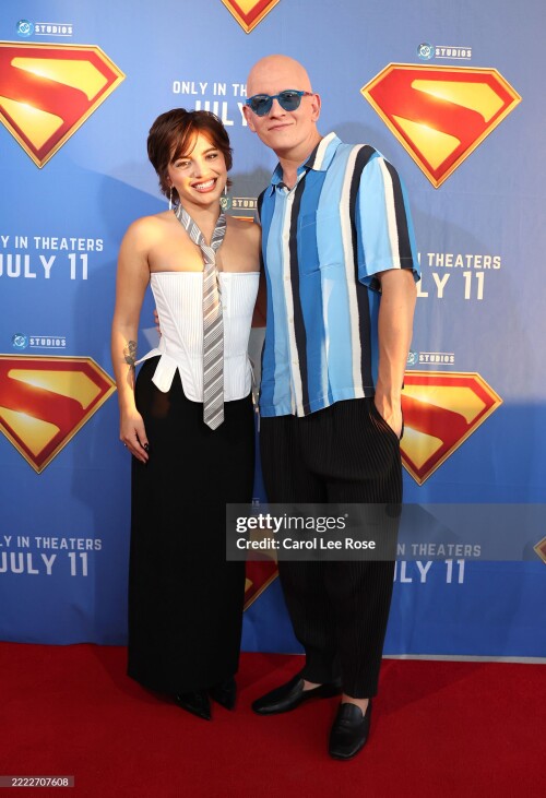 ATLANTA, GEORGIA - JULY 02: Isabela Merced and Anthony Carrigan attend the Atlanta Superman Special Screening on July 02, 2025 in Atlanta, Georgia. (Photo by Carol Lee Rose/Getty Images for Warner Bros. And DC Studios)