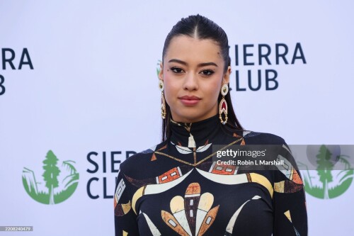 LOS ANGELES, CALIFORNIA - APRIL 02: Amber Midthunder attends Sierra Club's 2025 Trail Blazers Ball at Skirball Cultural Center on April 02, 2025 in Los Angeles, California. (Photo by Robin L Marshall/Getty Images)