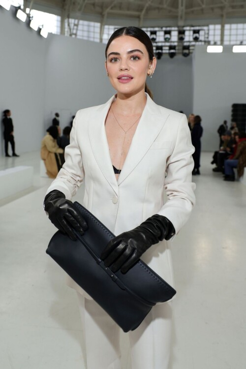 lucy hale at max mara show at milan fashion week 02 22 2024 512e2e9ef0b5b8a86