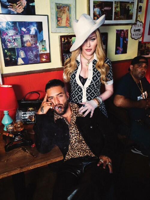 madonna and maluma rolling stone mag nov 2021 4 5II9