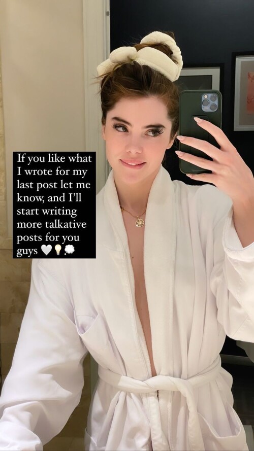 mckayla maroney bathrobe hotel cult lip bite3d704c3da083f1b5