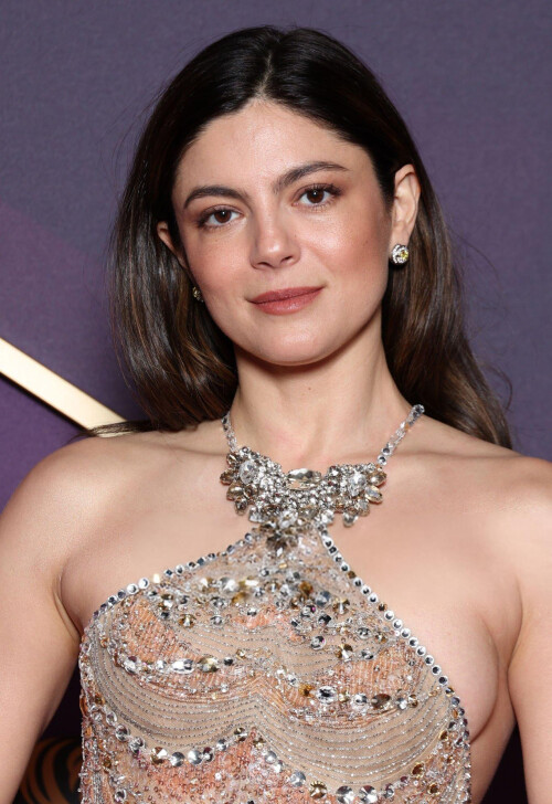 monica barbaro attends the ee bafta film awards 000001 215353403eacfae04