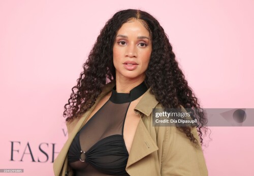 NEW YORK, NEW YORK - OCTOBER 15: Dascha Polanco attends the Victoria's Secret Fashion Show on October 15, 2025 in New York City. (Photo by Dia Dipasupil/Getty Images)