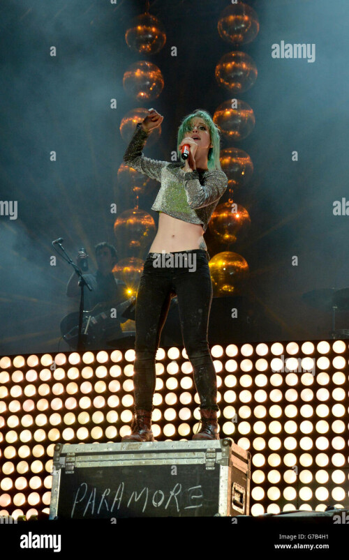 previously unreleased photo dated 230814 of hayley williams of paramore G7B4H1