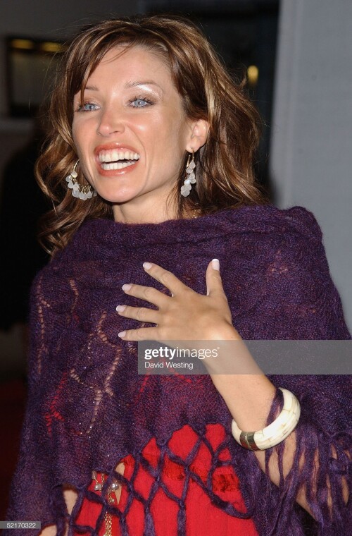 LONDON - FEBRUARY 9: Danni Minogue arrives at the Universal Music/Island Records aftershow party following the BRIT Awards 2005, at Bluebird February 9, 2005 in London.  (Photo by David Westing/Getty Images)