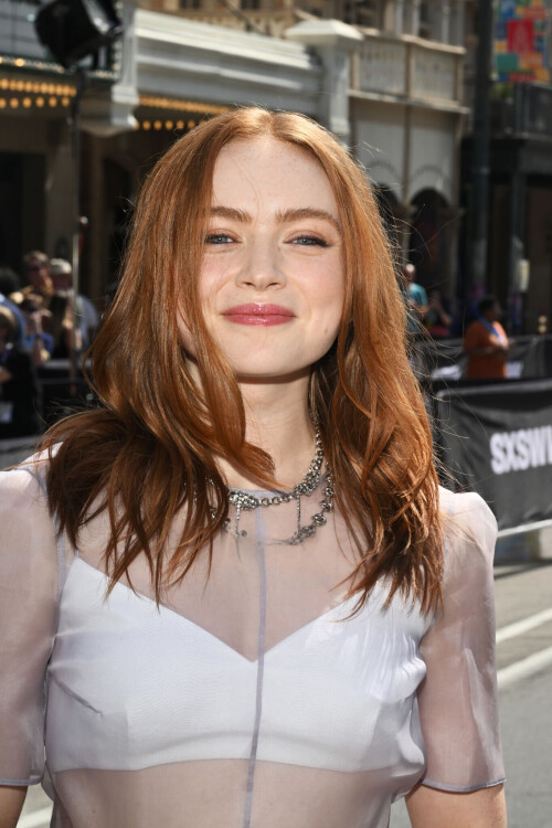 Sadie Sink at the "O'Dessa" Premiere during the SXSW Conference & Festivals at the Paramount Theatre on March 8, 2025 in Austin, Texas. (Photo by Michael Buckner/SXSW Conference & Festivals via Getty Images)