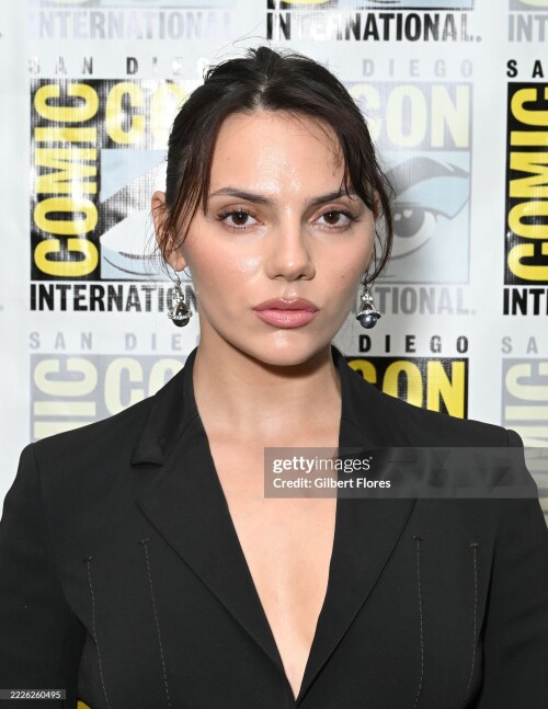 Dafne Keen Fern?ndez at the "Whistle" Press Line at the 2025 Comic-Con International: San Diego held at the San Diego Convention Center on July 25, 2025 in San Diego, California. (Photo by Gilbert Flores/Variety via Getty Images)