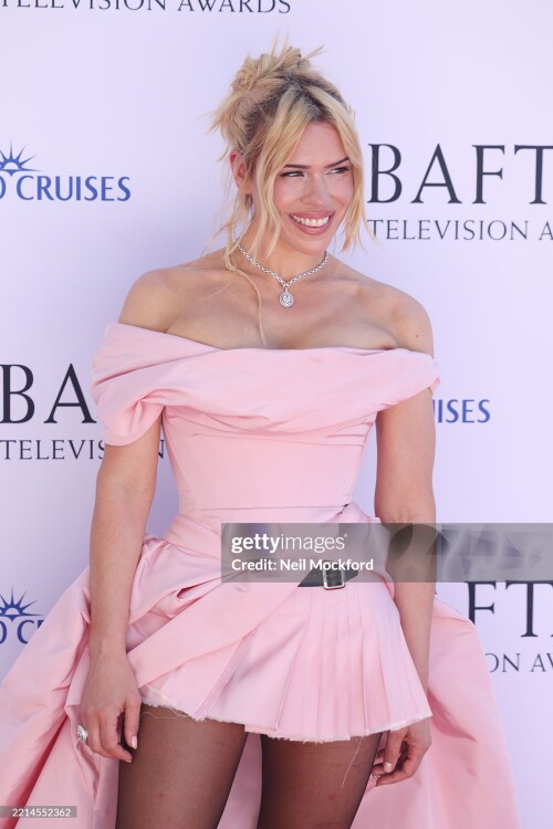 LONDON, ENGLAND - MAY 11: Billie Piper attends the 2025 BAFTA Television Awards with P&O Cruises at The Royal Festival Hall on May 11, 2025 in London, England. (Photo by Neil Mockford/FilmMagic)