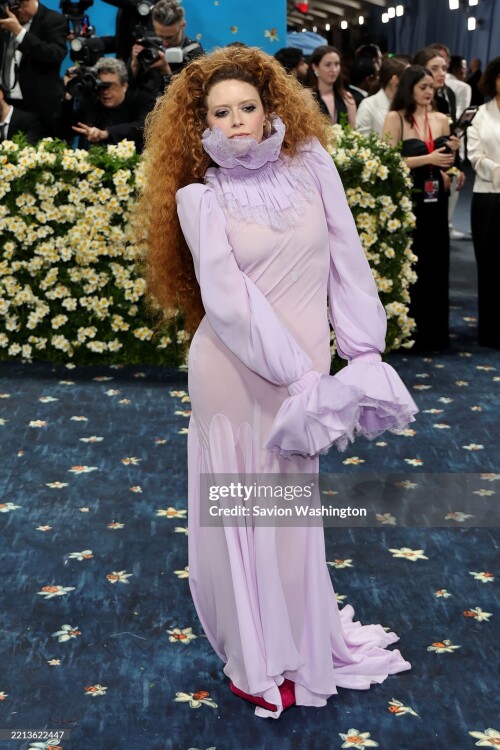 NEW YORK, NEW YORK - MAY 05: Natasha Lyonne attends the 2025 Met Gala Celebrating "Superfine: Tailoring Black Style" at Metropolitan Museum of Art on May 05, 2025 in New York City.  (Photo by Savion Washington/Getty Images)