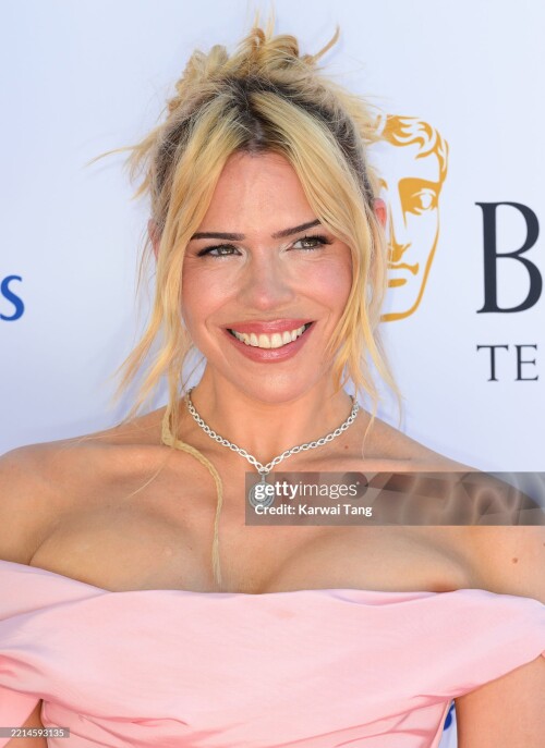 LONDON, ENGLAND - MAY 11: Billie Piper attends the 2025 BAFTA Television Awards with P&O Cruises at The Royal Festival Hall on May 11, 2025 in London, England. (Photo by Karwai Tang/WireImage)