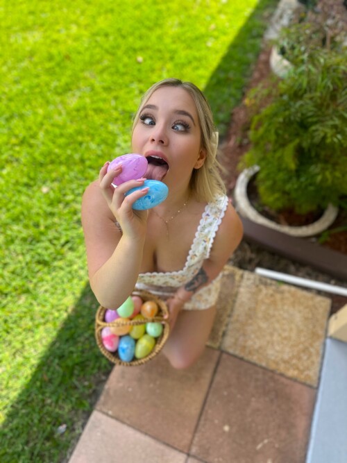 went a little overboard at the egg hunt a2576764ab16f90d