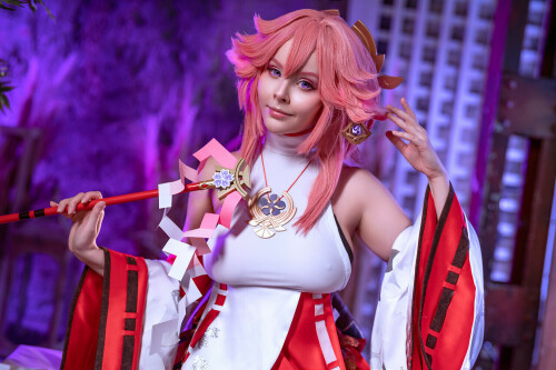 yae miko by disharmonica df7og1s
