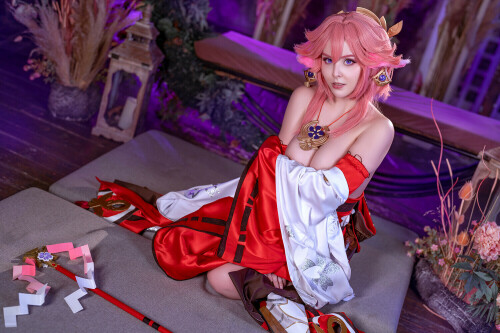 yae miko by disharmonica df7og3k