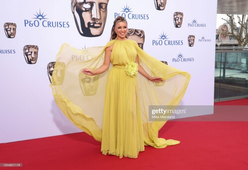 LONDON, ENGLAND - MAY 14: Dannii Minogue attends the 2023 BAFTA Television Awards with P&O Cruises at The Royal Festival Hall on May 14, 2023 in London, England. (Photo by Mike Marsland/WireImage)