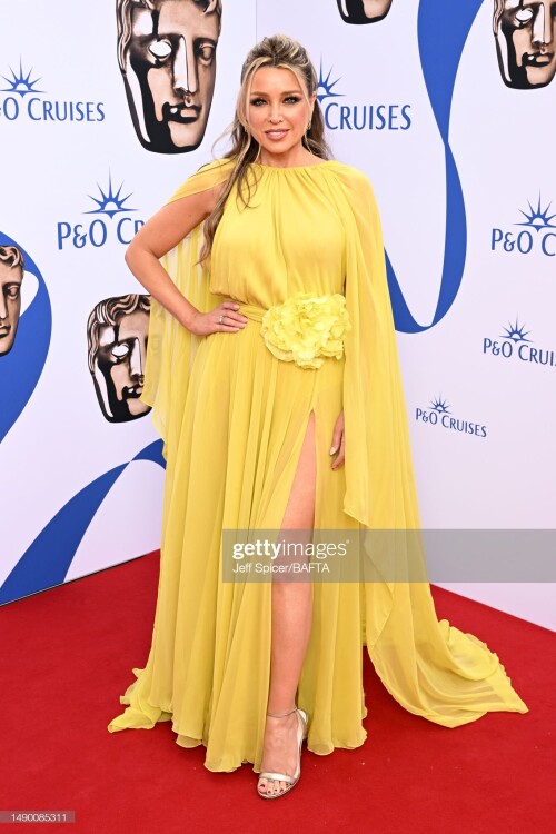 LONDON, ENGLAND - MAY 14: Dannii Minogue attends the 2023 BAFTA Television Awards with P&O Cruises at The Royal Festival Hall on May 14, 2023 in London, England. (Photo by Jeff Spicer/BAFTA/Getty Images for BAFTA)