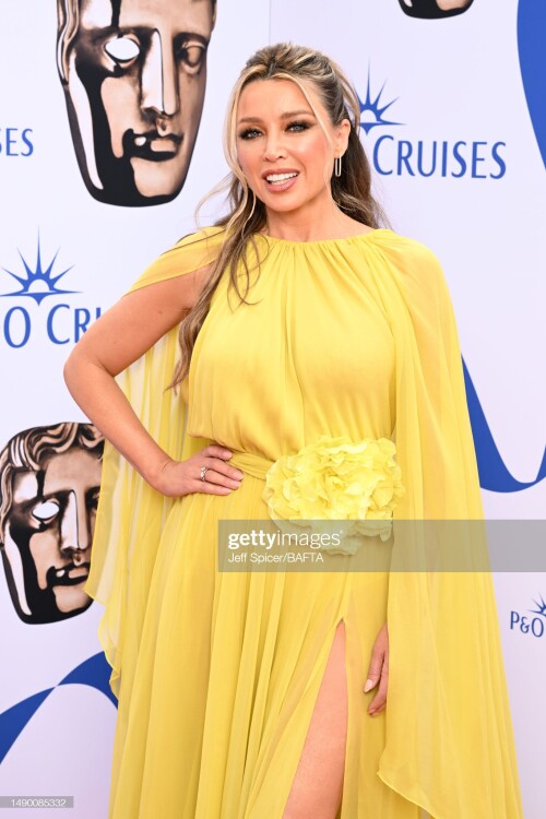 LONDON, ENGLAND - MAY 14: Dannii Minogue attends the 2023 BAFTA Television Awards with P&O Cruises at The Royal Festival Hall on May 14, 2023 in London, England. (Photo by Jeff Spicer/BAFTA/Getty Images for BAFTA)