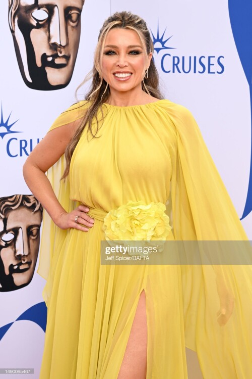 LONDON, ENGLAND - MAY 14: Dannii Minogue attends the 2023 BAFTA Television Awards with P&O Cruises at The Royal Festival Hall on May 14, 2023 in London, England. (Photo by Jeff Spicer/BAFTA/Getty Images for BAFTA)