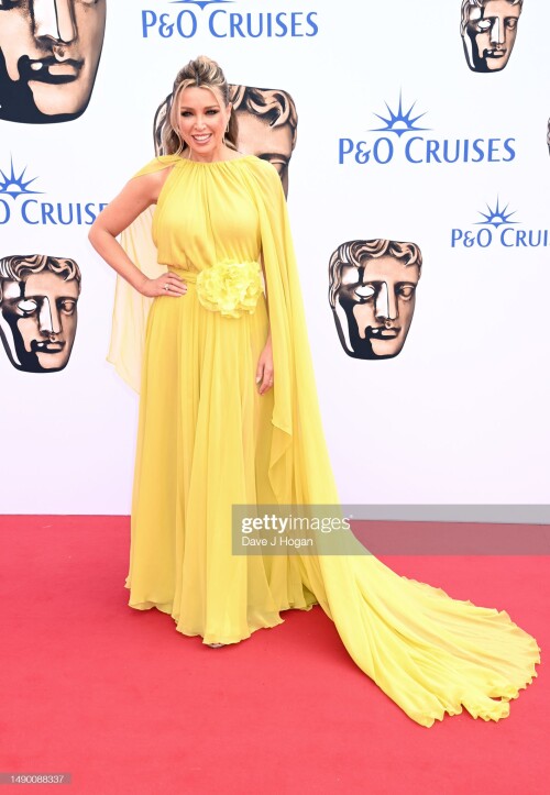 LONDON, ENGLAND - MAY 14: Dannii Minogue attends the 2023 BAFTA Television Awards with P&O Cruises at The Royal Festival Hall on May 14, 2023 in London, England. (Photo by Dave J Hogan/Getty Images)