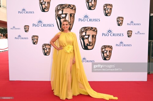 LONDON, ENGLAND - MAY 14: Dannii Minogue attends the 2023 BAFTA Television Awards with P&O Cruises at The Royal Festival Hall on May 14, 2023 in London, England. (Photo by Eamonn McCormack/BAFTA/Getty Images for BAFTA)