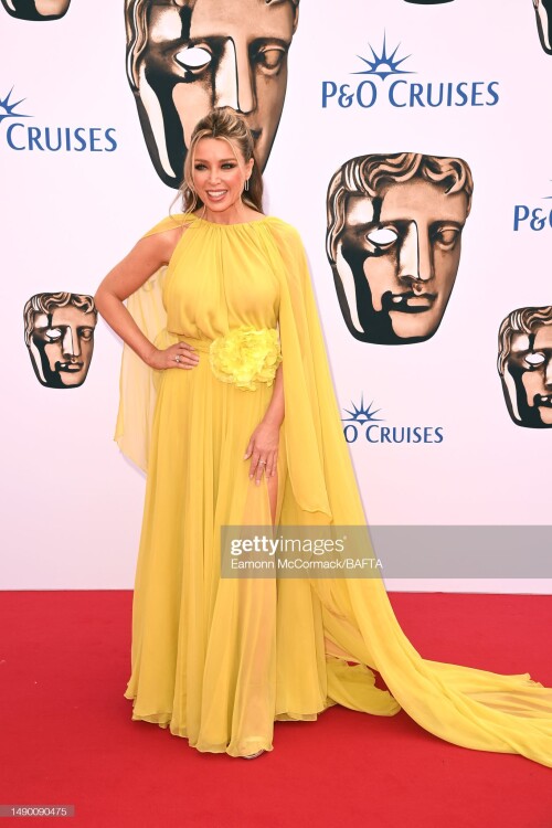 LONDON, ENGLAND - MAY 14: Dannii Minogue attends the 2023 BAFTA Television Awards with P&O Cruises at The Royal Festival Hall on May 14, 2023 in London, England. (Photo by Eamonn McCormack/BAFTA/Getty Images for BAFTA)