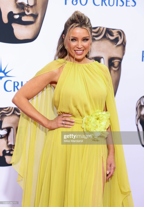 LONDON, ENGLAND - MAY 14: Dannii Minogue attends the BAFTA Television Awards with P&O Cruises 2023 at The Royal Festival Hall on May 14, 2023 in London, England. (Photo by Mike Marsland/WireImage)